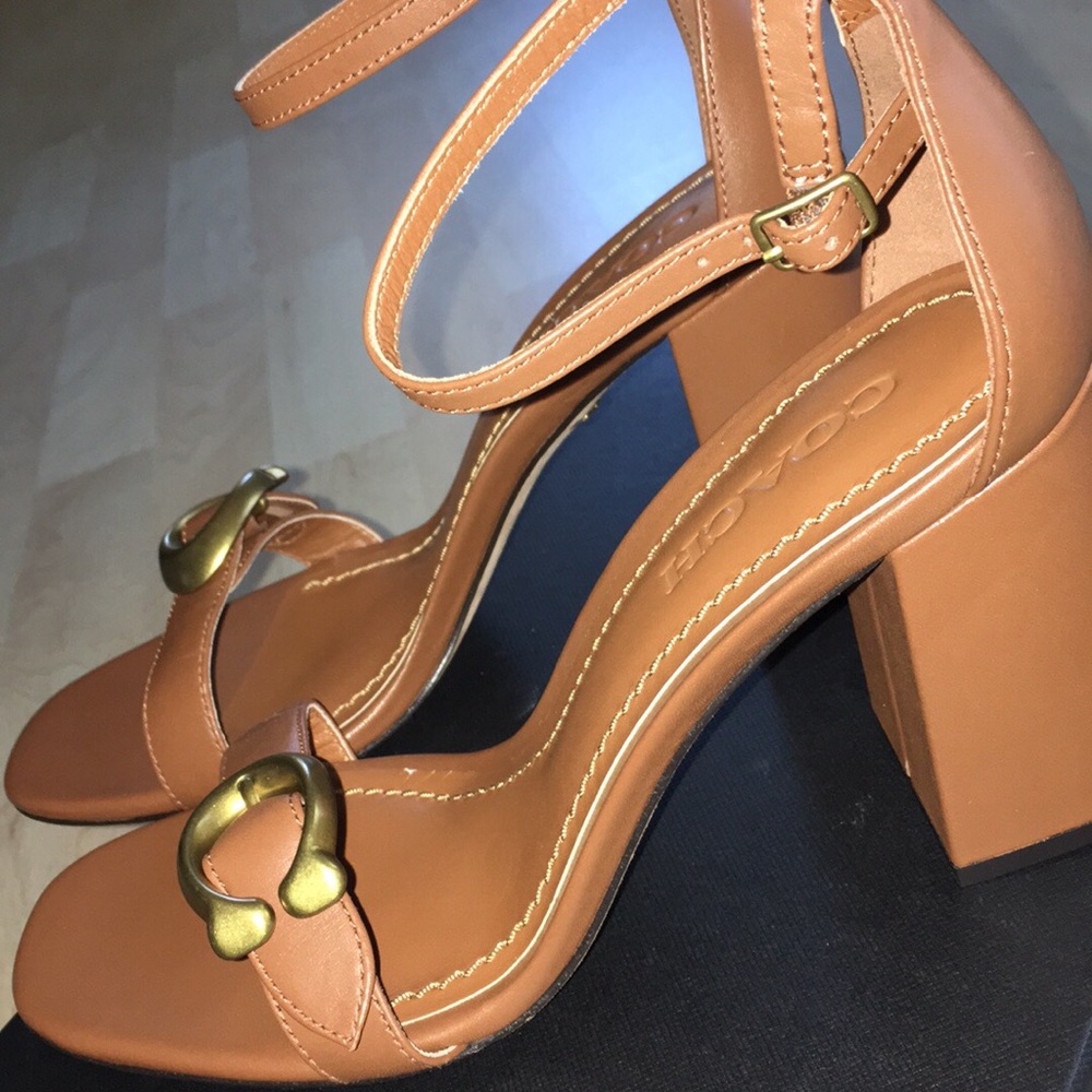 Coach Leather Heels